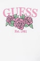Dziewczynka Guess t-shirt dziecięcy J6RI06.K6YW4.PPY2 biały