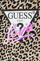 Dziewczynka Guess t-shirt dziecięcy J6RI08.K6YW4.PPY2 beżowy