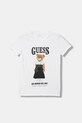 Guess t-shirt dziecięcy z elastanem biały J6RI10.K6YW4.PPY2