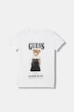 Guess t-shirt dziecięcy z elastanem biały J6RI10.K6YW4.PPY2