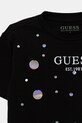 Dziewczynka Guess t-shirt dziecięcy J6RI12.J1314.PPY2 czarny