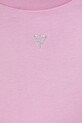 Dziewczynka Guess t-shirt bawełniany dziecięcy J6RI13.K8HM4.PPY2 różowy