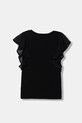 Guess t-shirt dziecięcy J6RI14.K6YW4.PPY2 czarny SS26