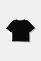 Guess t-shirt bawełniany dziecięcy J6RI22.K8HM4.PPY2 czarny SS26