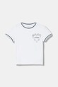 Guess t-shirt dziecięcy aplikacja biały J6RI26.K6YW4.PPY2