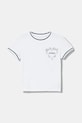 Guess t-shirt dziecięcy aplikacja biały J6RI26.K6YW4.PPY2