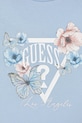 Dziewczynka Guess t-shirt dziecięcy J6RI32.K6YW4.PPY2 niebieski