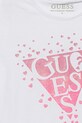 Dziewczynka Guess t-shirt dziecięcy K6RI00.K6YW4.PPY2 biały