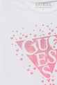 Dziewczynka Guess t-shirt dziecięcy K6RI00.K6YW4.PPY2 biały