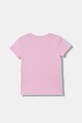Guess t-shirt dziecięcy K6RI02.K6YW4.PPY2 różowy SS26