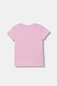 Guess t-shirt dziecięcy K6RI02.K6YW4.PPY2 różowy SS26