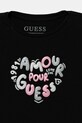 Dziewczynka Guess t-shirt dziecięcy K6RI02.K6YW4.PPY2 czarny