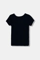 Guess t-shirt dziecięcy K6RI03.K6YW4.PPY2 granatowy SS26