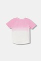 Guess t-shirt dziecięcy K6RI07.K6YW4.PPY2 różowy SS26