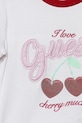 Dziewczynka Guess t-shirt dziecięcy K6RI08.K6YW4.PPY2 biały