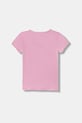 Guess t-shirt dziecięcy K6RI10.K6YW4.PPY2 różowy SS26