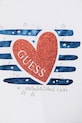 Dziewczynka Guess longsleeve dziecięcy K6RI14.K6YW4.PPY2 biały