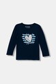 Guess longsleeve dziecięcy nadruk granatowy K6RI14.K6YW4.PPY2