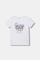 Guess t-shirt dziecięcy z elastanem biały K6RI20.K6YW4.PPY2