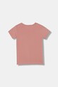 Guess t-shirt dziecięcy K6RI20.K6YW4.PPY2 różowy SS26