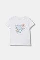 Guess t-shirt dziecięcy z elastanem biały K6RI21.K6YW4.PPY2