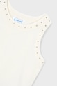 Mayoral top dziecięcy biały 3021.6F.Mini.PPY2