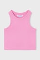 Mayoral top dziecięcy aplikacja różowy 3021.6F.Mini.PPY2