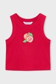 Mayoral top dziecięcy aplikacja czerwony 3021.6F.Mini.PPY2