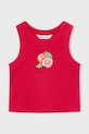 Mayoral top dziecięcy aplikacja czerwony 3021.6F.Mini.PPY2