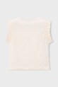 Mayoral top dziecięcy 3023.6M.Mini.PPY2 beżowy SS26