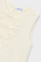 Παιδικό μπλουζάκι με λινό Mayoral λευκό 3024.6C.Mini.PPY2
