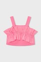 Mayoral top dziecięcy 3025.6D.Mini.PPY2 różowy SS26