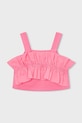 Mayoral top dziecięcy 3025.6D.Mini.PPY2 różowy SS26