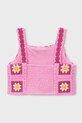 Mayoral top dziecięcy 3029.6J.Mini.PPY2 różowy SS26