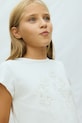 Mayoral t-shirt dziecięcy 6002.8A.Junior.PPY2 biały