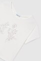 Mayoral t-shirt dziecięcy biały 6002.8A.Junior.PPY2