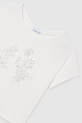 Mayoral t-shirt dziecięcy biały 6002.8A.Junior.PPY2