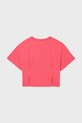 Dziewczynka Mayoral t-shirt bawełniany dziecięcy 6004.8B.Junior.PPY2 różowy