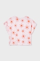 Dziewczynka Mayoral t-shirt bawełniany 6012.8K.Junior.PPY2 różowy