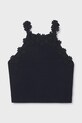 Mayoral top dziecięcy z elastanem czarny 6015.8F.Junior.PPY2