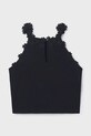 Mayoral top dziecięcy 6015.8F.Junior.PPY2 czarny SS26