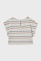Dziewczynka Mayoral t-shirt dziecięcy 6022.8C.Junior.PPY2 beżowy