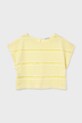 Mayoral t-shirt dziecięcy pozostałe żółty 6022.8C.Junior.PPY2