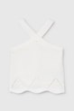 Dziewczynka Mayoral top dziecięcy 6024.8D.Junior.PPY2 biały