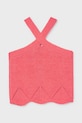Mayoral top dziecięcy 6024.8D.Junior.PPY2 różowy SS26