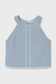 Mayoral top din bumbac pentru copii 6025.8F.Junior.PPY2 albastru SS26