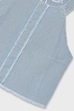 Mayoral top din bumbac pentru copii albastru 6025.8F.Junior.PPY2