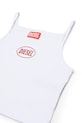 Dziewczynka Diesel top bawełniany dziecięcy TEDIM T-SHIRT J02584.0GRAI biały