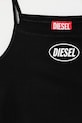 Dziewczynka Diesel top bawełniany dziecięcy TEDIM T-SHIRT J02584.0GRAI czarny