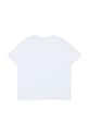 Diesel t-shirt bawełniany dziecięcy TRIPIT T-SHIRT J02597.0GRAI biały SS26